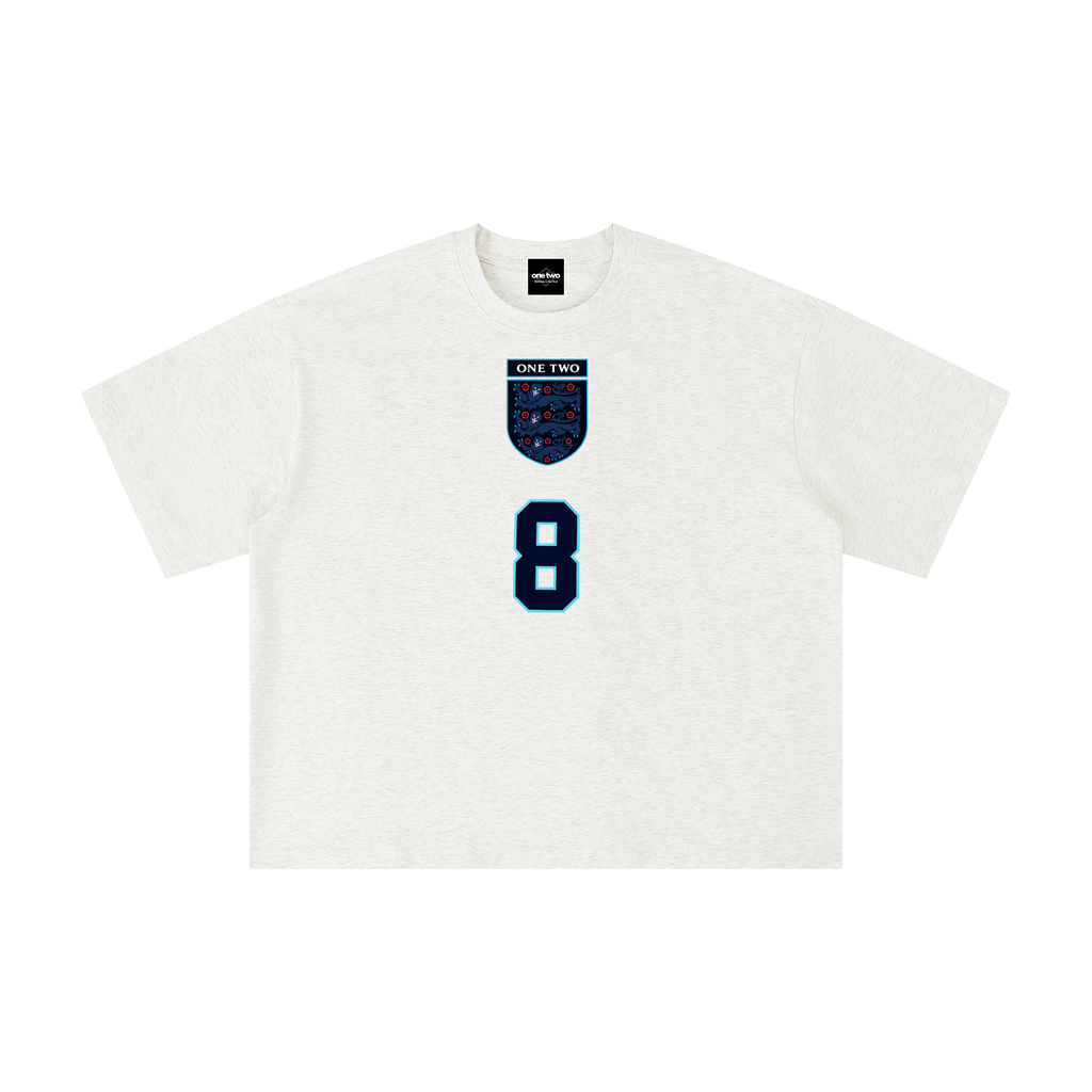 Three Lions 8 Neon - Boxy Oversized T-Shirt