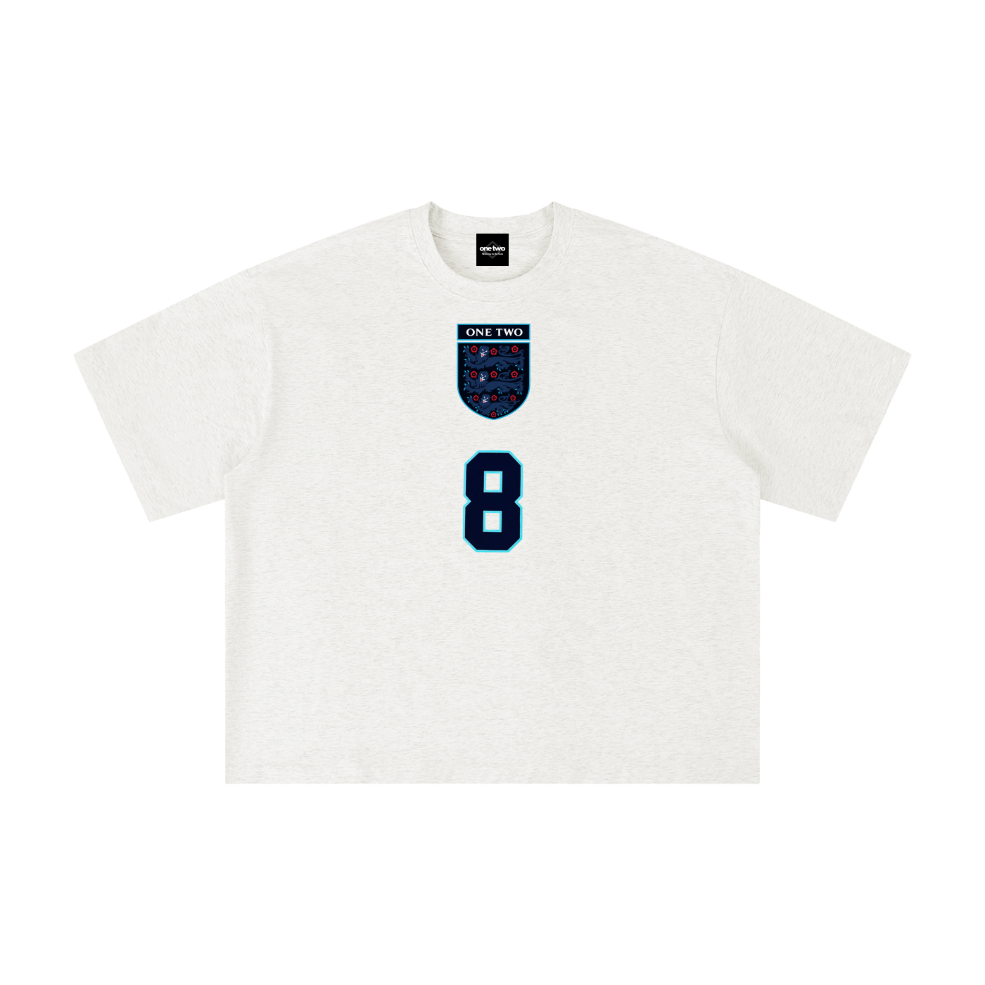 Three Lions 8 Neon - Boxy Oversized T-Shirt
