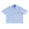 OTFC Oversized Vertical Stripe Boxy Shirt