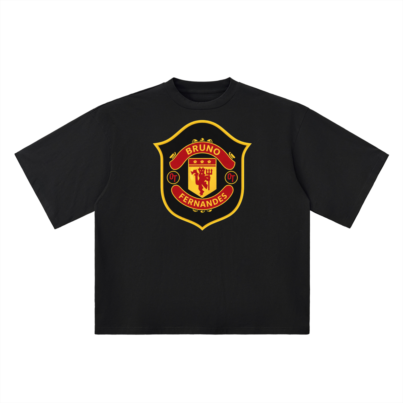 Bruno F Big Logo Oversized Tee