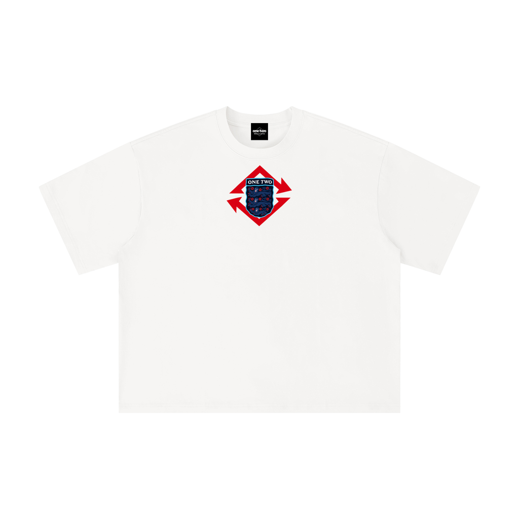 Distorted - Boxy Oversized T-Shirt