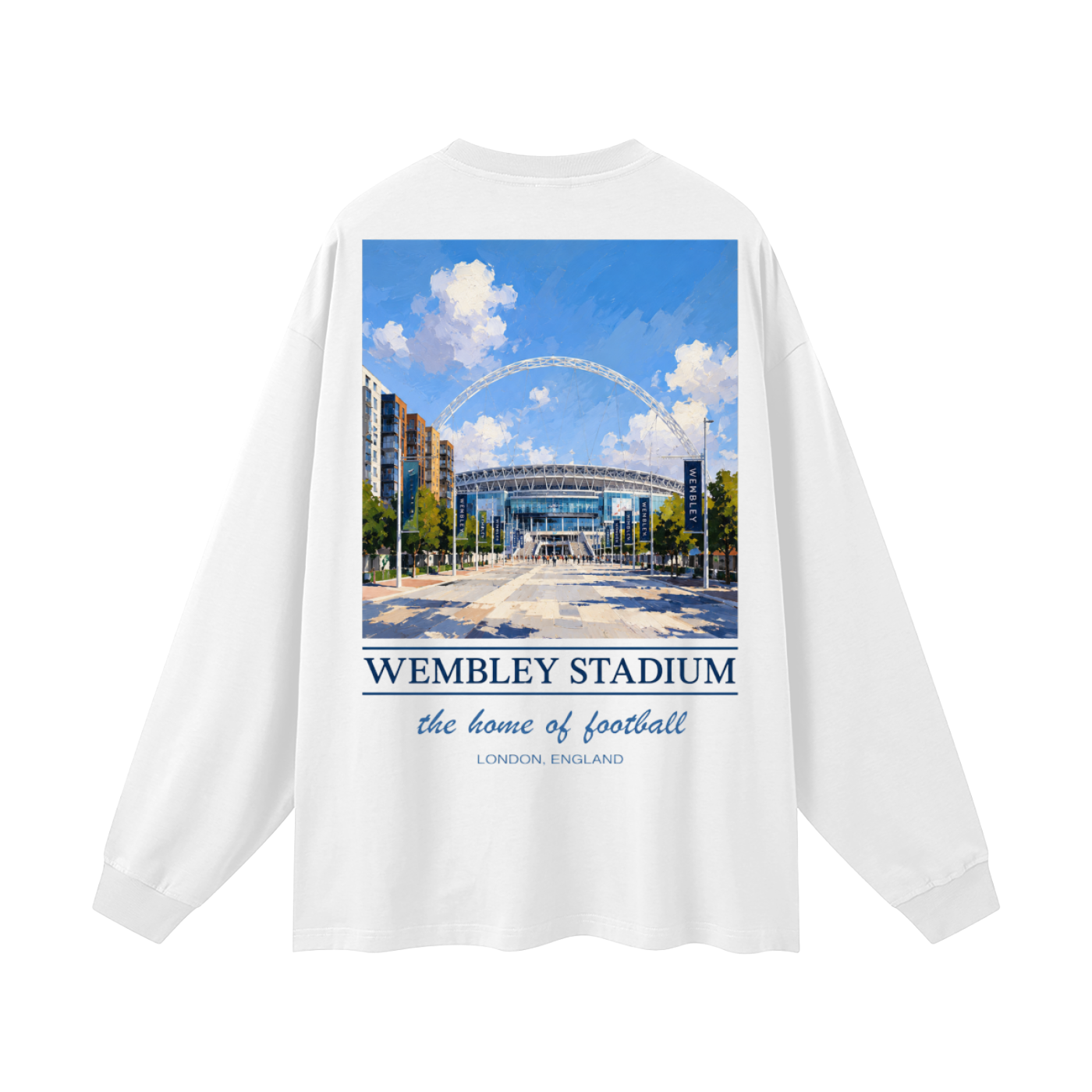 Home of Football Oversized Long Sleeve Tee