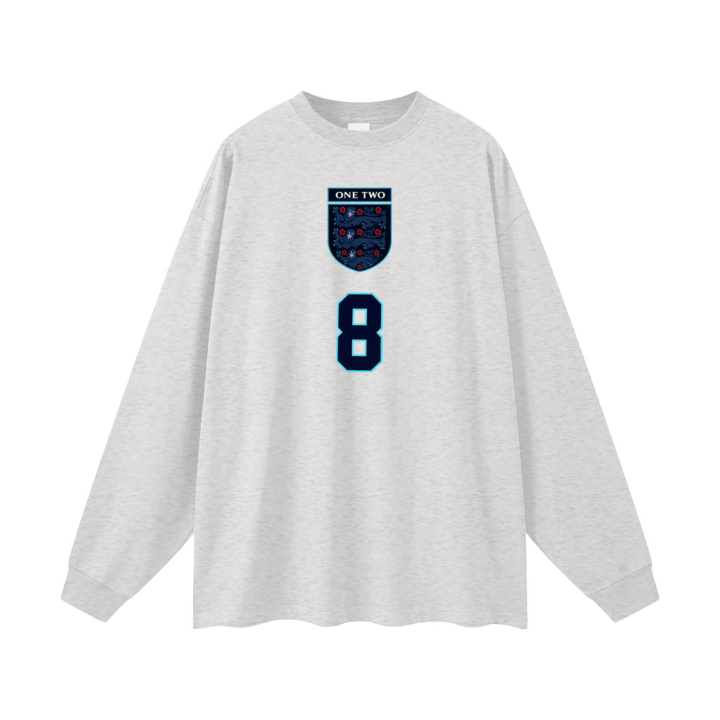 Three Lions Neon Oversized Long Sleeve Tee
