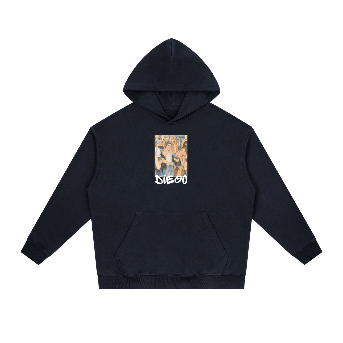Diego Party Moments Drop-Shoulder Hoodie