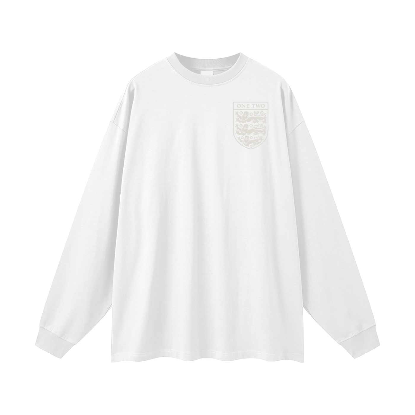 66 Home Mono Oversized Long Sleeve Tee