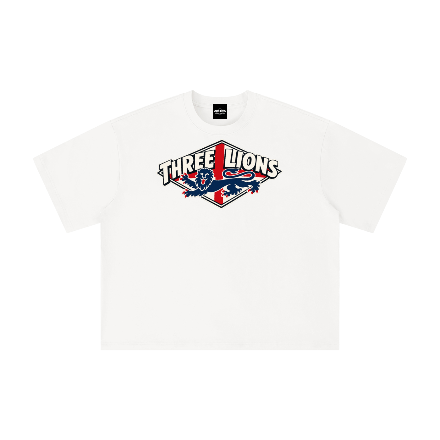 Three Lions - Boxy Oversized T-Shirt