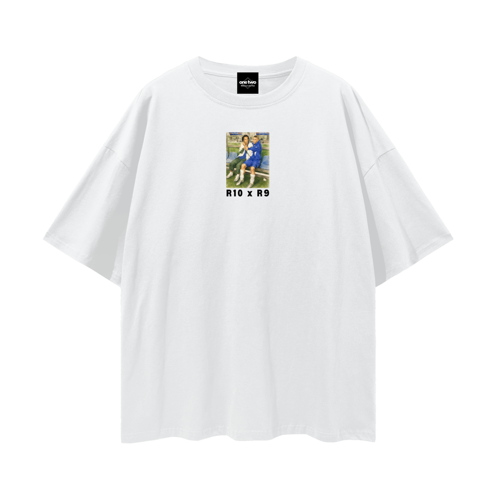 R10 x R9 Tee (White)