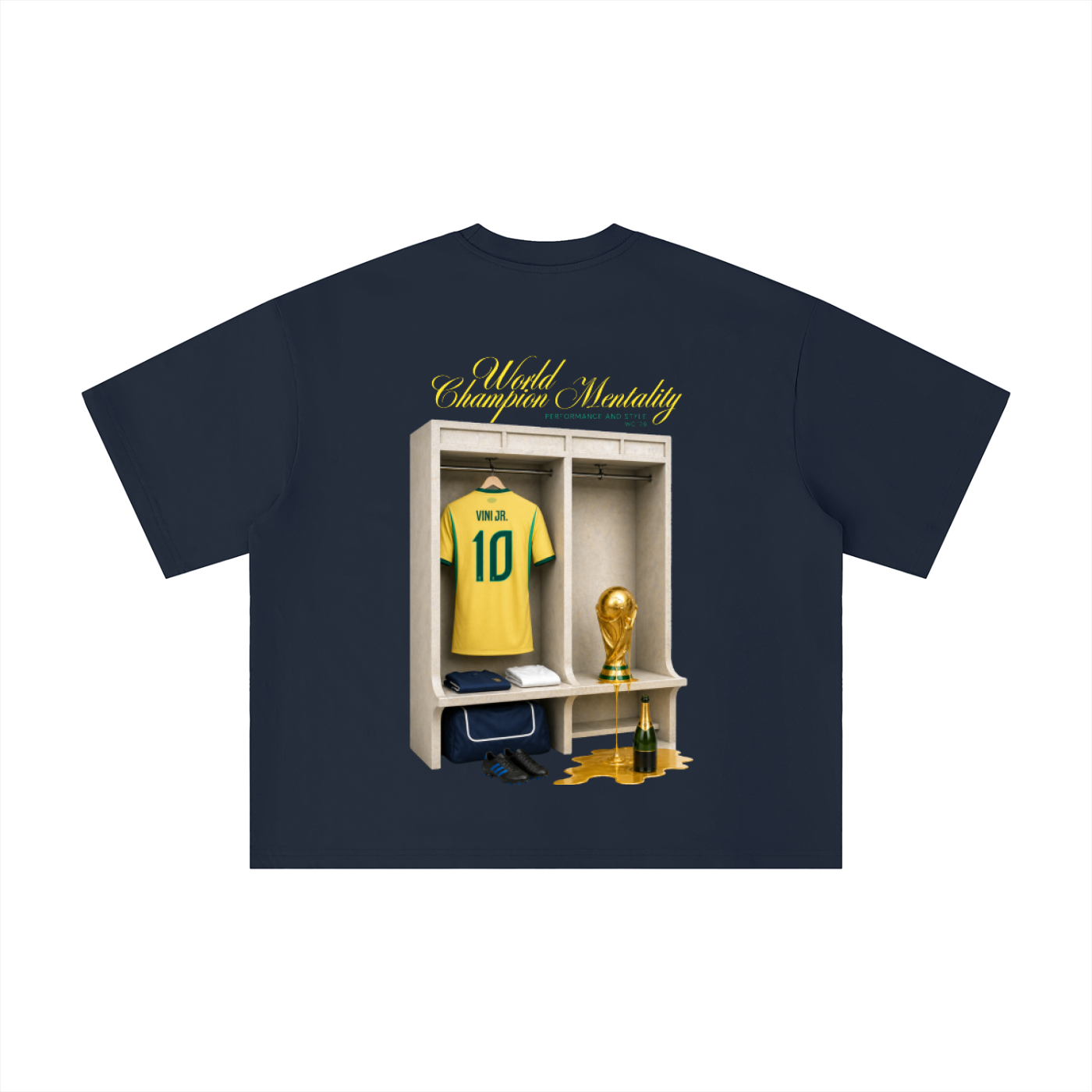 Brazil Champions - Boxy Oversized T-Shirt