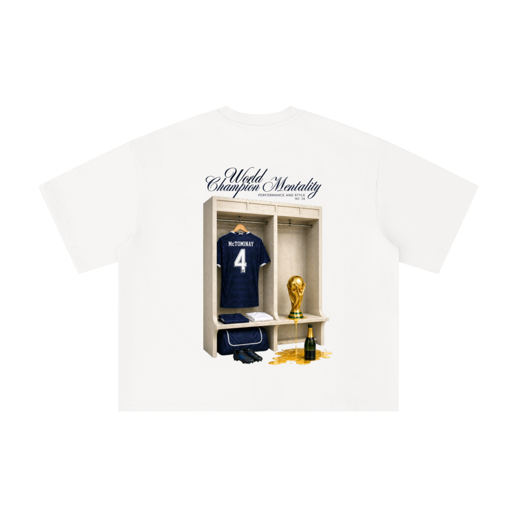 Scotland Champions - Boxy Oversized T-Shirt