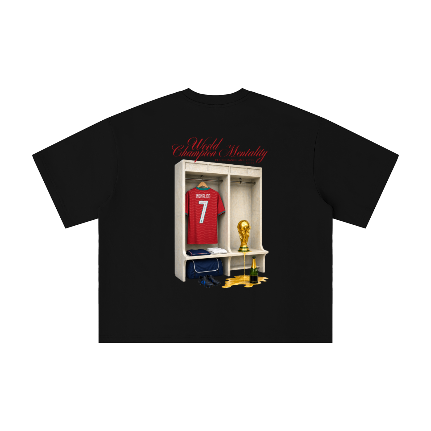 Portugal Champions - Boxy Oversized T-Shirt